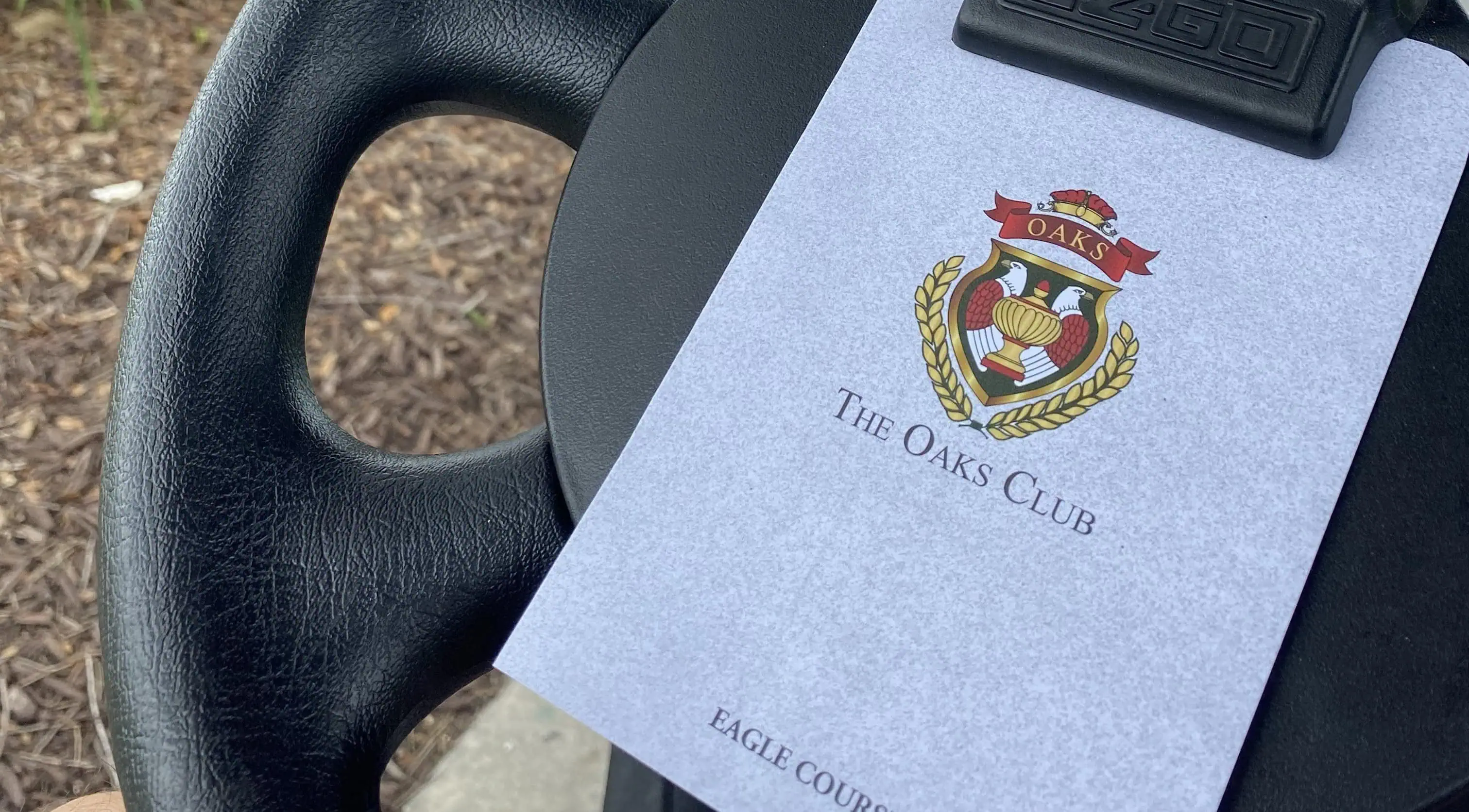 The Oaks Golf Course and Golf Cart in Sarasota